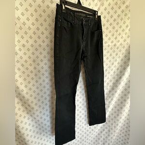 Liverpool Black Slim Straight Jeans